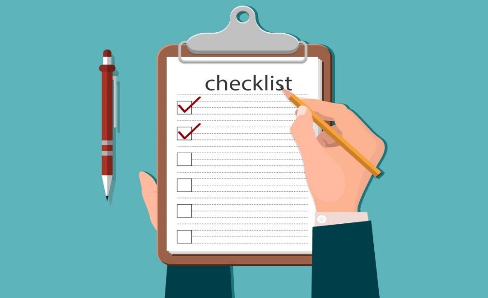 چک لیست یادگیری عکاسی