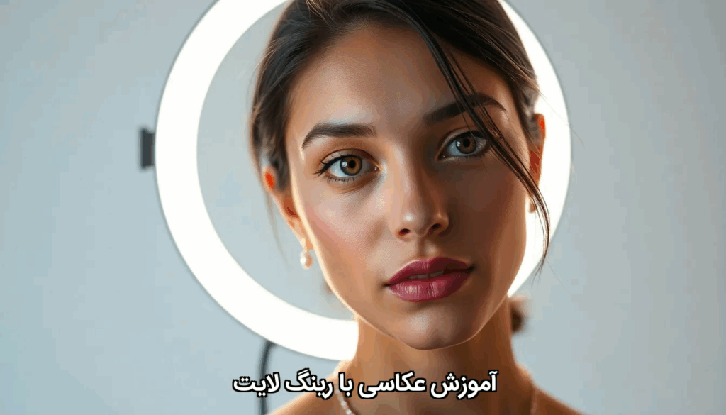 آموزش عکاسی با رینگ لایت