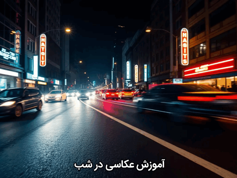 آموزش عکاسی در شب