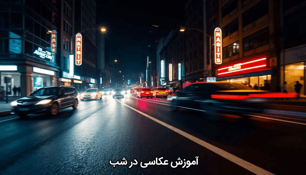 آموزش عکاسی در شب